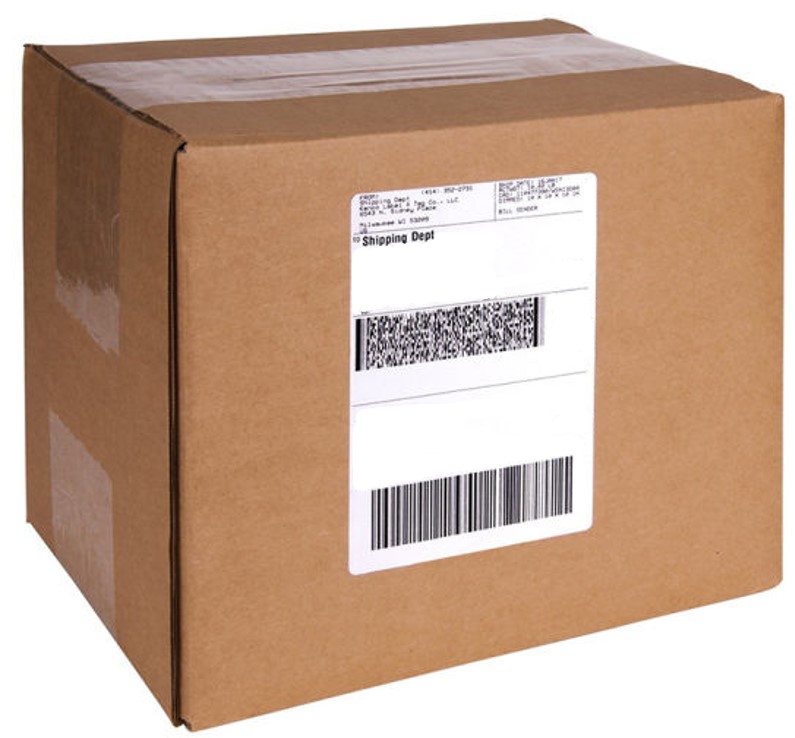 What is a shipping label?